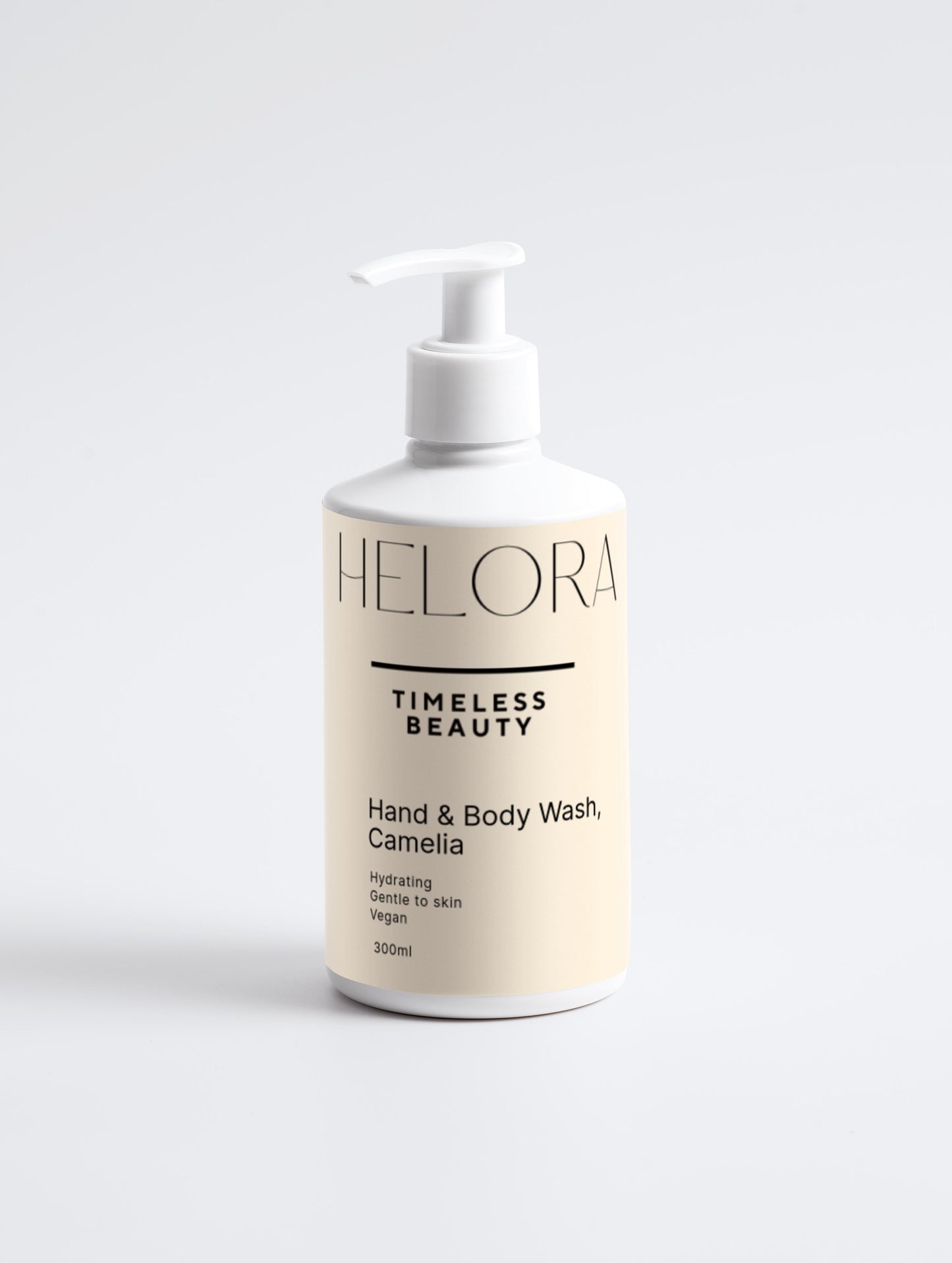 Helora Hand & Body Wash, Camelia